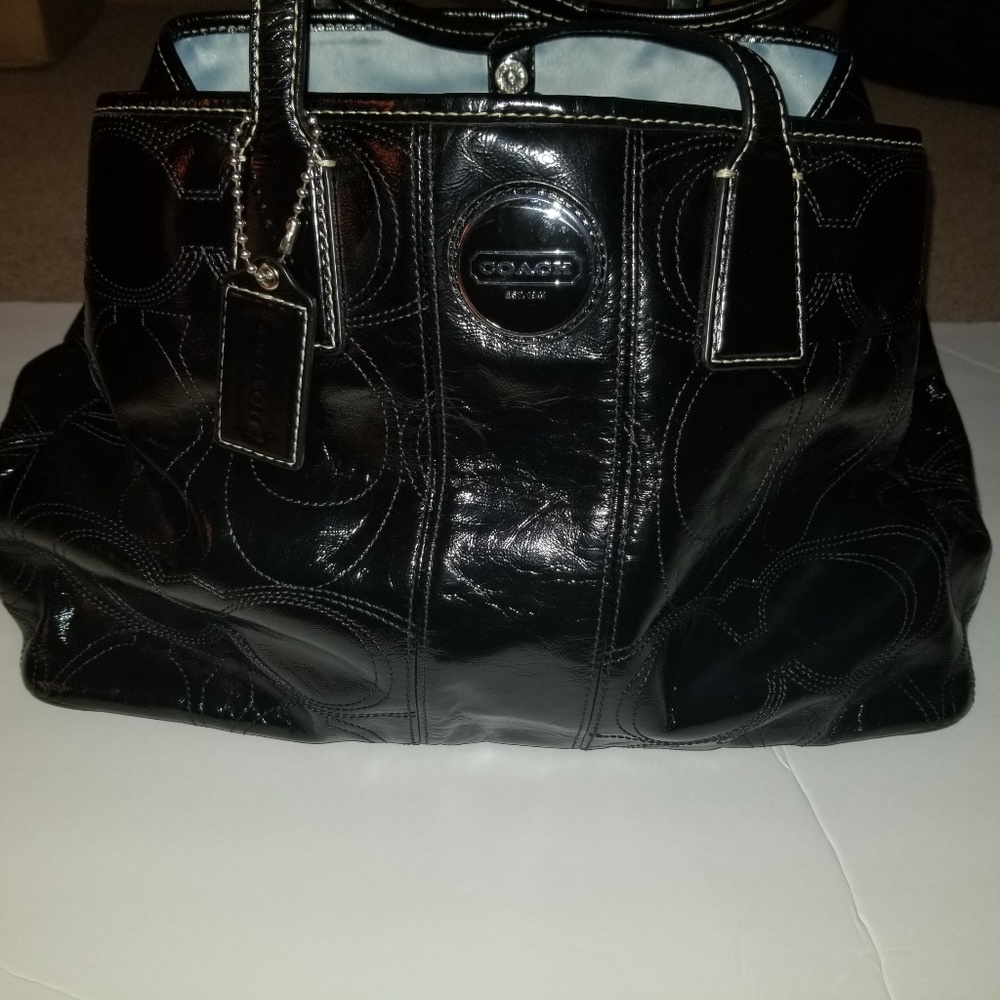 Coach Signature Stitch Handbag